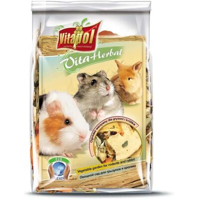 Vitapol - Vita Herbal - 100 g - Mélange d'herbes - Friandise pour animaux - Publicité Vitapol - Vita Herbal - 100 g - Mélange d'herbes - Friandise pour animaux - Publicité