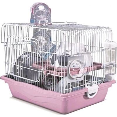 Panama Pet - Klatka dla gryzoni - Weiss-Rosa Panama Pet - Klatka dla gryzoni - Weiss-Rosa