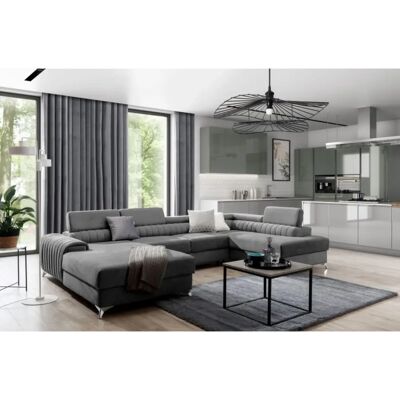Canapea modulară în formă de L de 5 locuri Kalante - Design Modern - Confortabilă și Elegantă Canapea modulară în formă de L de 5 locuri Kalante - Design Modern - Confortabilă și Elegantă