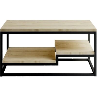 ELTAP Marlo - Table basse scandinave industrielle à deux surfaces - Publicité ELTAP Marlo - Table basse scandinave industrielle à deux surfaces - Publicité