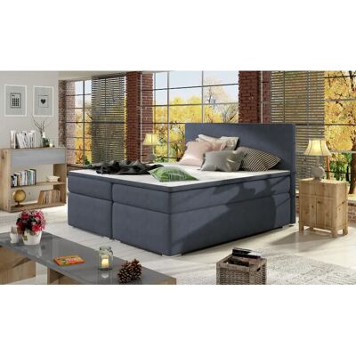 Nábytek Paul - BOLERO - 140x200 cm - Soro 76 modrá - Postel Nábytek Paul - BOLERO - 140x200 cm - Soro 76 modrá - Postel
