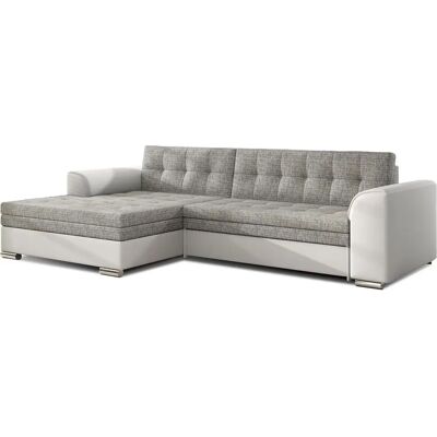 Conforti - Economy - Varianta stângă - Berlin 01/ Soft 017 white - Sofa Conforti - Economy - Varianta stângă - Berlin 01/ Soft 017 white - Sofa
