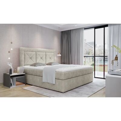 ELTAP - Idris - 160 x 200 cm - s úložným prostorem - boxspring postel ELTAP - Idris - 160 x 200 cm - s úložným prostorem - boxspring postel
