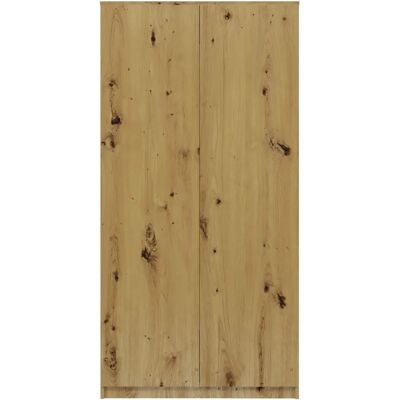 Topeshop SD-90 Eichen-Schrank - 7 Regale, 2 Türen Topeshop SD-90 Eichen-Schrank - 7 Regale, 2 Türen