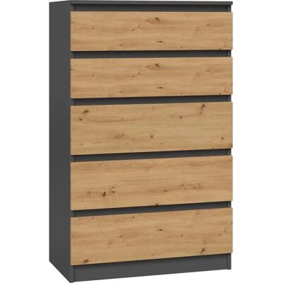 Topeshop M5 Antracyt/Artisan Cajonera - Cajonera Topeshop M5 Antracyt/Artisan Cajonera - Cajonera