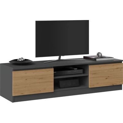 Topeshop RTV 140 ANTR/ARTIS TV-Ständer - 2 Regale Topeshop RTV 140 ANTR/ARTIS TV-Ständer - 2 Regale