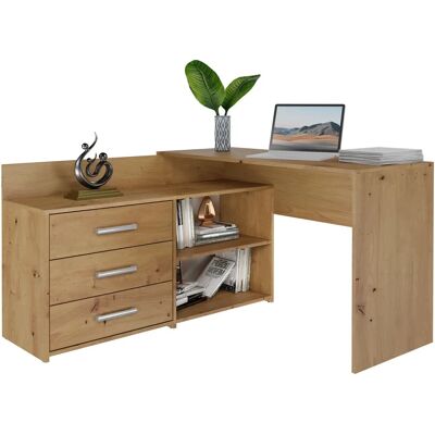 Topeshop DANY ARTISAN KPL Dubový psací stůl - Psací stůl Topeshop DANY ARTISAN KPL Dubový psací stůl - Psací stůl