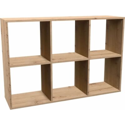 Malax 2x3 Artisan Bücherregal - Holzregale Malax 2x3 Artisan Bücherregal - Holzregale