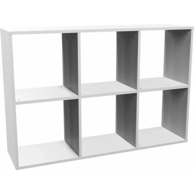 Triton MALAX 2X3 BIEL Weiße Bücherregal - Regal Triton MALAX 2X3 BIEL Weiße Bücherregal - Regal