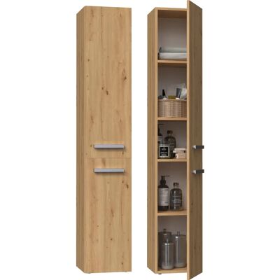 Topeshop NEL II Artisan Eiche Badezimmer Schrank Topeshop NEL II Artisan Eiche Badezimmer Schrank