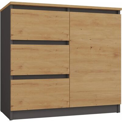 Topeshop 1D3S Lipastot - Moderni Minimalistinen Säilytys Topeshop 1D3S Lipastot - Moderni Minimalistinen Säilytys