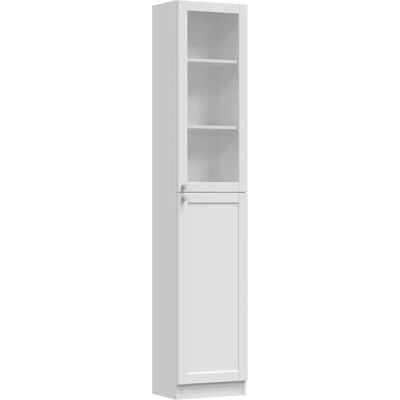 Topeshop W40 Weiß Moderne Glastheke - Möbel Topeshop W40 Weiß Moderne Glastheke - Möbel