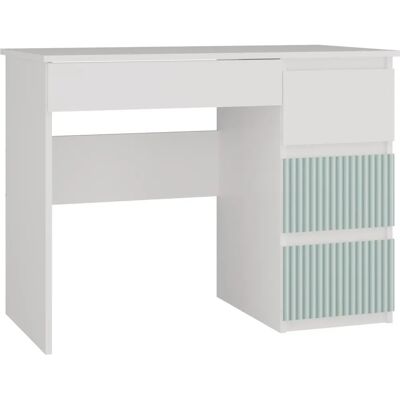 Topeshop Mijas P Fr Mint Grün Weiß - Schreibtisch Topeshop Mijas P Fr Mint Grün Weiß - Schreibtisch