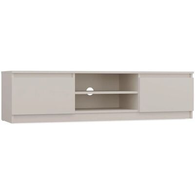 TOPESHOP Tivoli - Moderní televizní stolek - 140x40x36cm - 2 skříně + 2 dveře TOPESHOP Tivoli - Moderní televizní stolek - 140x40x36cm - 2 skříně + 2 dveře