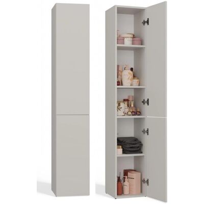 Topeshop Komma Badezimmer Schrank - 2 Türen - Platzsparend - Europa Topeshop Komma Badezimmer Schrank - 2 Türen - Platzsparend - Europa