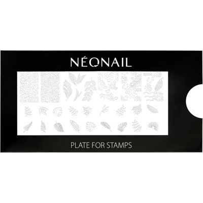 NEONAIL Stamping Platte 15 mit Blattmotiven - Nagelkunst NEONAIL Stamping Platte 15 mit Blattmotiven - Nagelkunst