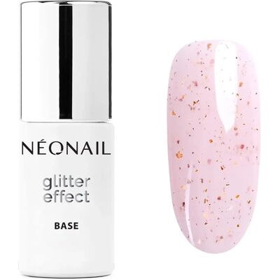 NEONAIL Pink Sparkle Hybrid Base - Gel Nail Polish Base NEONAIL Pink Sparkle Hybrid Base - Gel Nail Polish Base