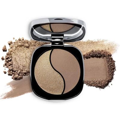 NEONAIL Hot Chocolate Duet bronzer i rozświetlacz - Puder do twarzy NEONAIL Hot Chocolate Duet bronzer i rozświetlacz - Puder do twarzy