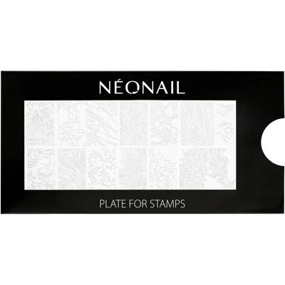 NEONAIL Plaque de Stamping 23 - Art Abstrait Naturel pour Ongles - Publicité NEONAIL Plaque de Stamping 23 - Art Abstrait Naturel pour Ongles - Publicité