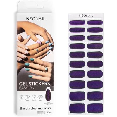 NEONAIL Autocollants Gel Violets - Type d'Ongle NEONAIL Autocollants Gel Violets - Type d'Ongle
