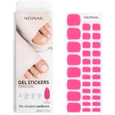 NEONAIL Pink Neon Gel Stickers - Nail Type NEONAIL Pink Neon Gel Stickers - Nail Type