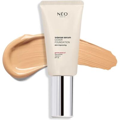 NEO MAKE UP Intense Serum Cover Foundation - Porzellan SPF 30 NEO MAKE UP Intense Serum Cover Foundation - Porzellan SPF 30
