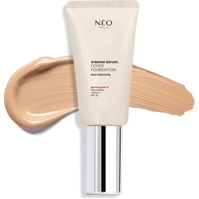 NEO MAKE UP Intense Serum Cover Foundation - Ivory - SPF 30 - Foundation NEO MAKE UP Intense Serum Cover Foundation - Ivory - SPF 30 - Foundation