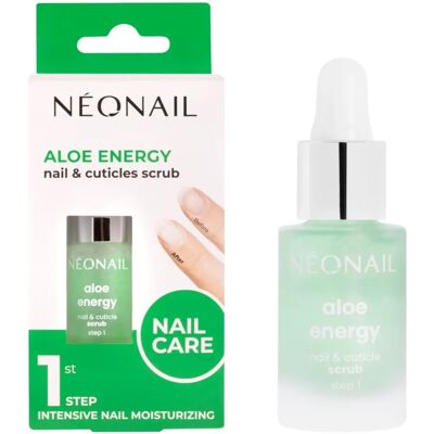 NEONAIL - Aloe Energy Nail and Cuticle Scrub - 6.5 ml - Moisturizing - Vegan - Nail scrub NEONAIL - Aloe Energy Nail and Cuticle Scrub - 6.5 ml - Moisturizing - Vegan - Nail scrub