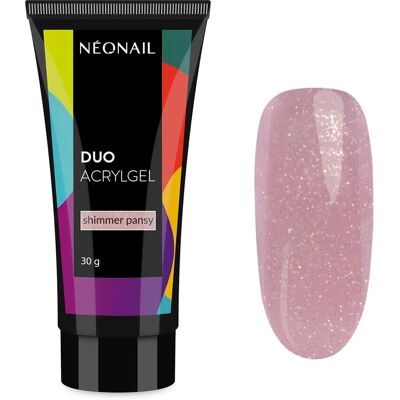 NEONAIL Duo Acrylgel Shimmer Pansy - Gel para unhas NEONAIL Duo Acrylgel Shimmer Pansy - Gel para unhas