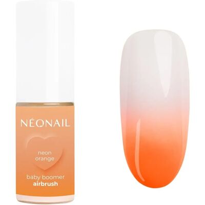 NEONAIL Baby Boomer Airbrush Pudră pentru unghii Neon Orange 5 g NEONAIL Baby Boomer Airbrush Pudră pentru unghii Neon Orange 5 g