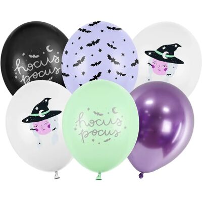 Jadeo Latexballons - Halloween Hexen Dekoset Jadeo Latexballons - Halloween Hexen Dekoset