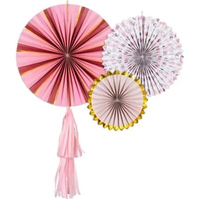 Pricenet Dekorative Schleifen Blumen - Papierdekoration 26-43cm Pricenet Dekorative Schleifen Blumen - Papierdekoration 26-43cm