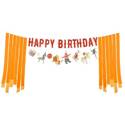 PartyDeco GRL122 Zirkus Girlande - Partydekoration PartyDeco GRL122 Zirkus Girlande - Partydekoration