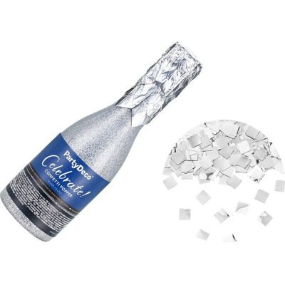 PartyDeco - TUKSZ20-018 - Silber - Confetti Cannon PartyDeco - TUKSZ20-018 - Silber - Confetti Cannon