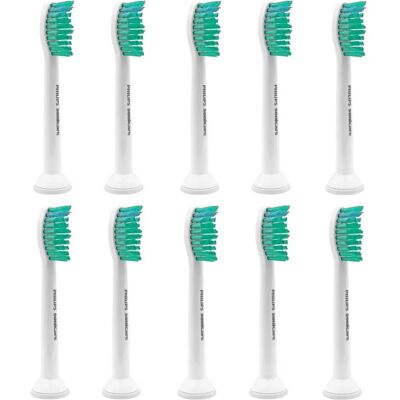 Końcówki do szczoteczek Philips Sonicare HX6011 - 10 sztuk Końcówki do szczoteczek Philips Sonicare HX6011 - 10 sztuk