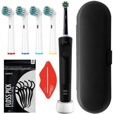 Soniczna szczoteczka Oral-B Vitality PRO Protect X - 4 końcówki wymienne & etui podróżne Soniczna szczoteczka Oral-B Vitality PRO Protect X - 4 końcówki wymienne & etui podróżne