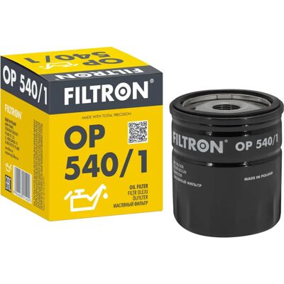 Filtron OP 540/1 Oliefilter - Draaidoppen, hoogte 85mm, diameter 77mm Filtron OP 540/1 Oliefilter - Draaidoppen, hoogte 85mm, diameter 77mm