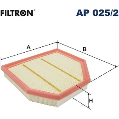 Luftfilter FILTRON AP 025/2 - Kasset Luftfilter FILTRON AP 025/2 - Kasset