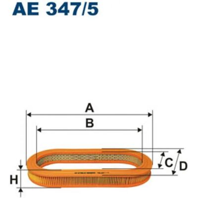 Filtron AE 347/5 Luftfilter - Rover Mini Filtron AE 347/5 Luftfilter - Rover Mini