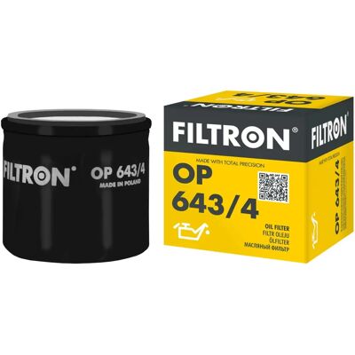 Filtron OP 643/4 Öljynsuodatin - Kierrekansiosuodatin, 67mm korkeus, M20x1.5 Filtron OP 643/4 Öljynsuodatin - Kierrekansiosuodatin, 67mm korkeus, M20x1.5