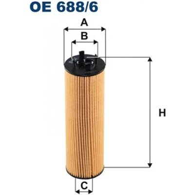 FILTRON OE 688/6 - Filtr oleju FILTRON OE 688/6 - Filtr oleju