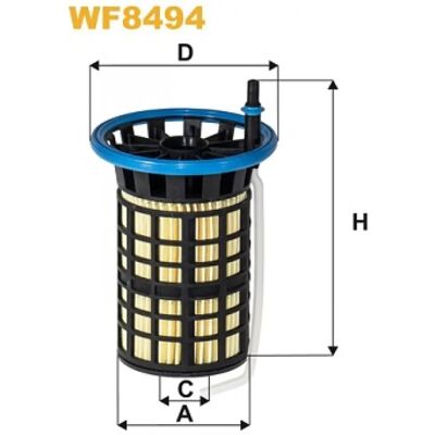 Filtre à carburant Wix WF8494 - Compatible avec Alfa Romeo, Citroën, Peugeot - Publicité Filtre à carburant Wix WF8494 - Compatible avec Alfa Romeo, Citroën, Peugeot - Publicité