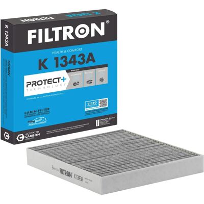 Filtron K 1343A aktiivihiilisuodatin matkustamon ilmalle Filtron K 1343A aktiivihiilisuodatin matkustamon ilmalle