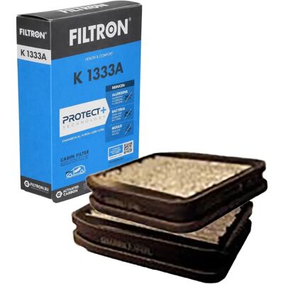 Filtron K 1221A-2x Aktivkullstofffilter - Innendørs luftfilter Filtron K 1221A-2x Aktivkullstofffilter - Innendørs luftfilter