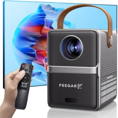 Feegar RZUTNIK Mini - Przenośny WiFi 5G Bluetooth USB HDMI projektor Feegar RZUTNIK Mini - Przenośny WiFi 5G Bluetooth USB HDMI projektor
