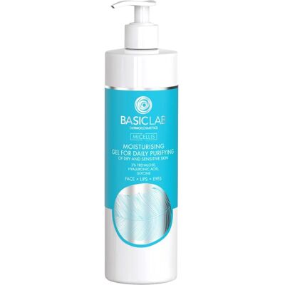 BasicLab Moisturising Cleansing Gel for Dry and Sensitive Skin - Facial Cleansing Gel BasicLab Moisturising Cleansing Gel for Dry and Sensitive Skin - Facial Cleansing Gel