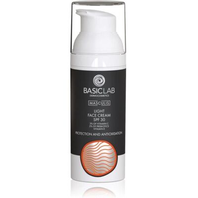 BasicLab Masculis Light Day Cream SPF 30 - Day Creams BasicLab Masculis Light Day Cream SPF 30 - Day Creams