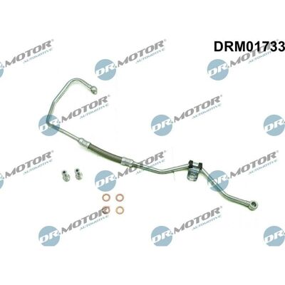 Dr.motor DRM01733 Ölleitung für Citroën Jumper Peugeot Boxer - Ladeluftölleitung Dr.motor DRM01733 Ölleitung für Citroën Jumper Peugeot Boxer - Ladeluftölleitung