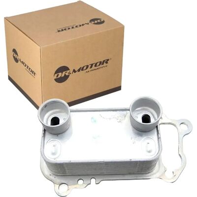 Dr.motor BMW Oil Cooler - Engine Oil Cooler for 1, 3, 5 Series, X1, X3 Dr.motor BMW Oil Cooler - Engine Oil Cooler for 1, 3, 5 Series, X1, X3