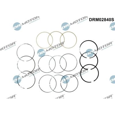 Dr.motor Automotive DRM02840S Set Anelli di Pistone - Compatibile con VW, Seat, Skoda Dr.motor Automotive DRM02840S Set Anelli di Pistone - Compatibile con VW, Seat, Skoda